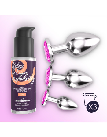 BIJOU ANAL WET TRAIN TRIO CRUSHIOUS ROSA