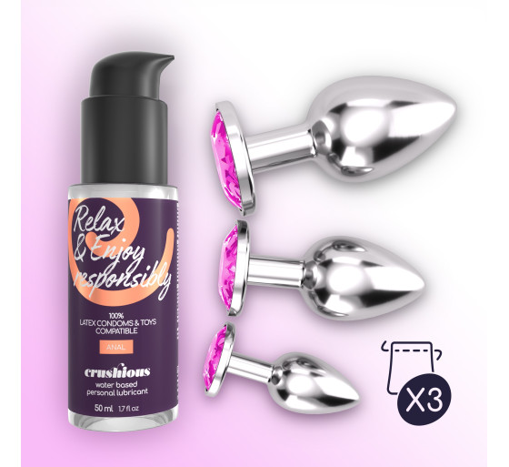 BIJOU ANAL WET TRAIN TRIO CRUSHIOUS ROSA