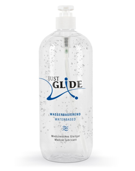 LUBRIFICANTE À BASE DE ÁGUA JUST GLIDE 1000ML