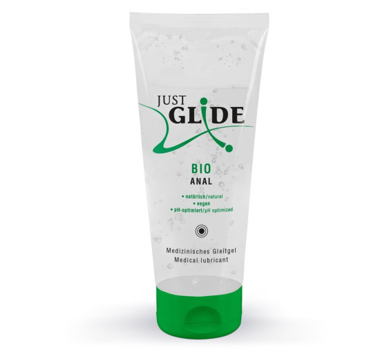 LUBRIFICANTE JUST GLIDE BIO ANAL 200ML