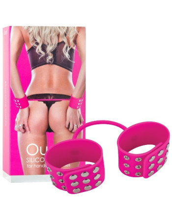 ALGEMAS DE SILICONE SILICONE CUFFS ROSA