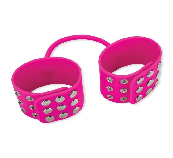 ALGEMAS DE SILICONE SILICONE CUFFS ROSA