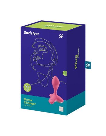 VIBRADOR ANAL GAME CHANGER SATISFYER ROSA
