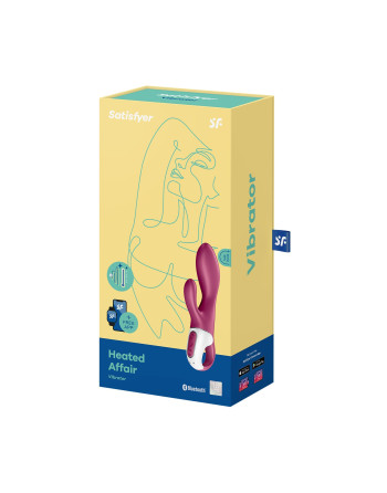 VIBRADOR HEATED AFFAIR CON APP SATISFYER