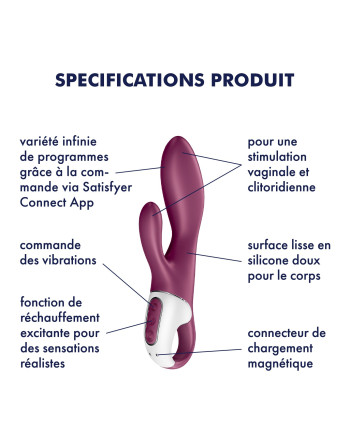 VIBRADOR HEATED AFFAIR COM APP SATISFYER