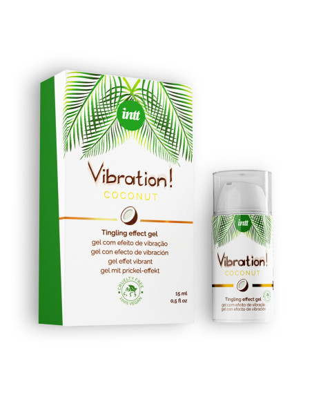 GEL COM VIBRAÇÃO VEGAN VIBRATION COCO INTT 15ML