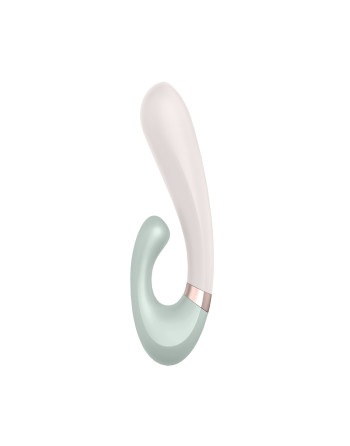 VIBRADOR HEAT WAVE COM APP SATISFYER VERDE
