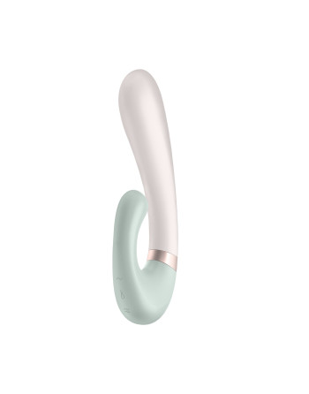 VIBRADOR HEAT WAVE CON APP SATISFYER VERDE