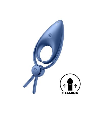 ANILLO VIBRATORIO SNIPER SATISFYER AZUL