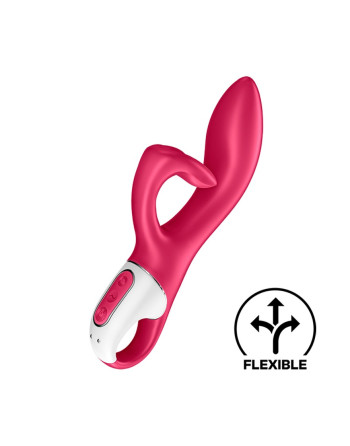 VIBRADOR EMBRACE ME SATISFYER ROJO