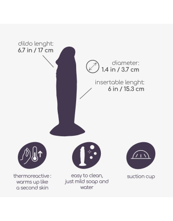 DILDO OLLIE 6,7" CRUSHIOUS