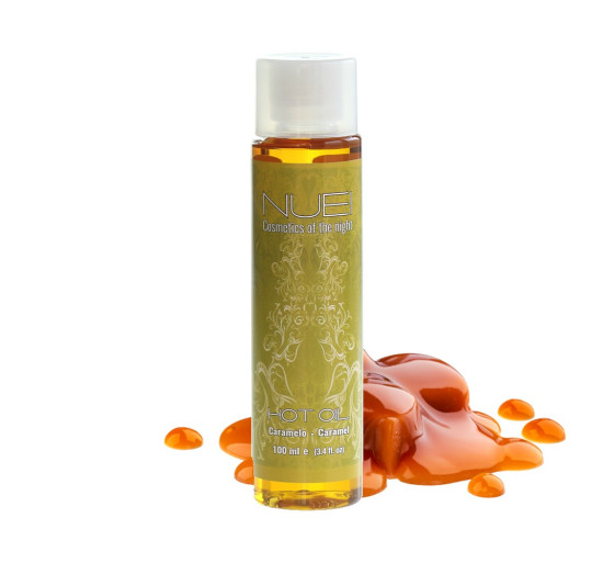 ACEITE DE MASAJE CON EFECTO CALOR CARAMELO HOT OIL NUEI 100ML