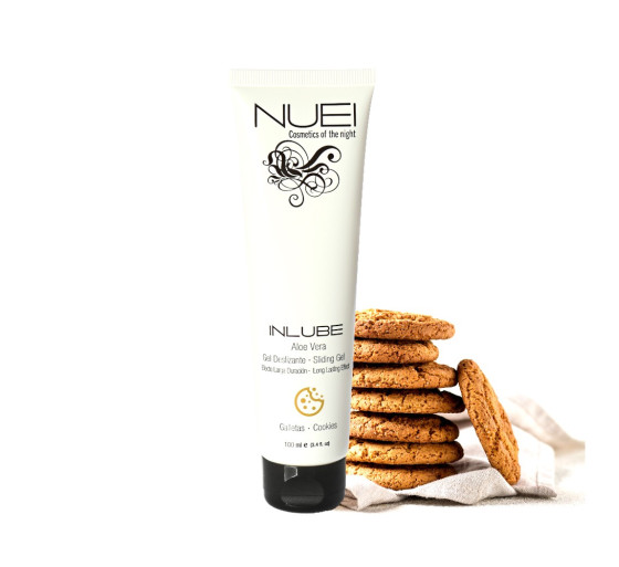 LUBRIFICANTE À BASE DE ÁGUA COOKIES INLUBE NUEI 100ML