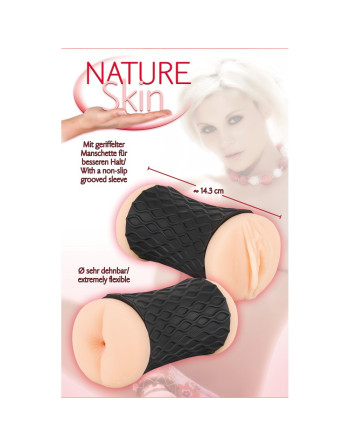 MASTURBATOR PUSSY & ASS MASTURBATOR NATURE SKIN