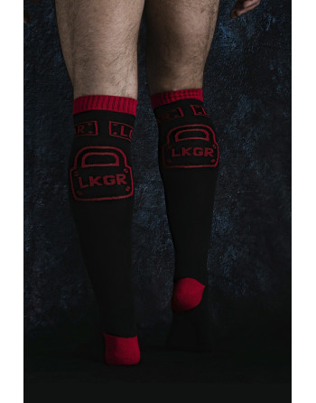 MEIAS KEEP THEM ON LOCKER GEAR VERMELHAS