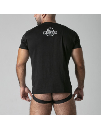 CAMISETA LKG LOCKER GEAR BLANCA