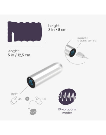 NAUTILUS MASTURBADOR DE ENTRENAMIENTO CON BALA EXTRAÍBLE CRUSHIOUS