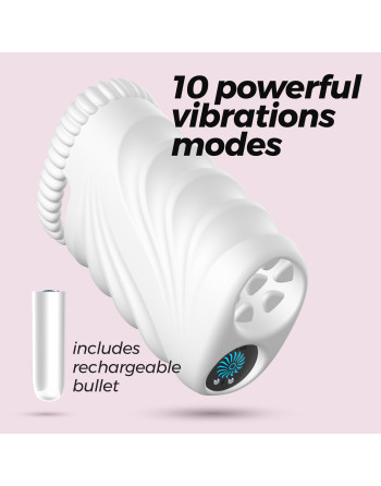 NAUTILUS MASTURBADOR DE ENTRENAMIENTO CON BALA EXTRAÍBLE CRUSHIOUS