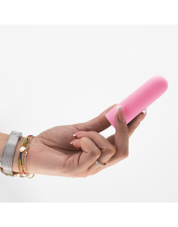 QUACKERS BALA VIBRADORA RECARGABLE POR USB ROSA CRUSHIOUS