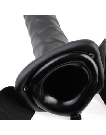 STRAP-ON HUECO 8'' HOLLOW FETISH FANTASY SERIES BLACK