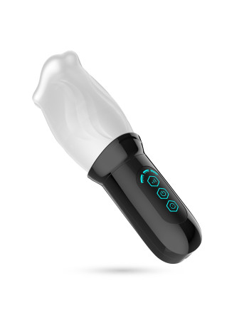 MASTURBADOR COM COPA ROTATIVA FELLATRIX CRUSHIOUS