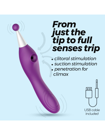 ESTIMULADOR RECARGABLE TRINITY CRUSHIOUS