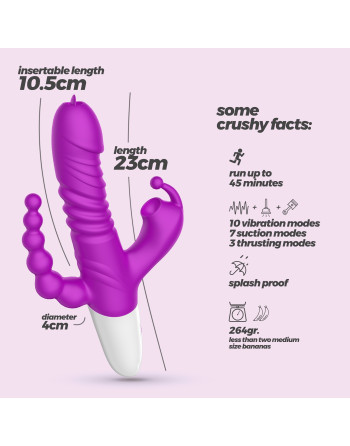 VIBRADOR TODO EN UNO WRANGLER CRUSHIOUS