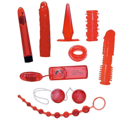 KIT ANAL RED ROSES SET YOU2TOYS