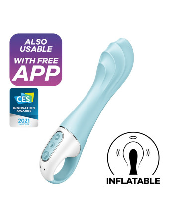 VIBRADOR INFLABLE AIR PUMP 5 CON APLICACIÓN CONNECT SATISFYER
