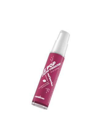 VIBRADOR LÍQUIDO ZZ POP COM AROMA FRUTOS VERMELHOS 10ML CRUSHIOUS