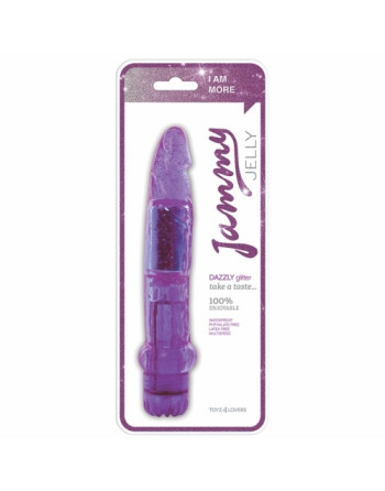 VIBRADOR JAMMY JELLY DAZZLY GLITTER