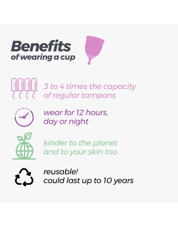 COPA MENSTRUAL MINERVA XS CON BOLSA CRUSHIOUS