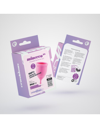 COPA MENSTRUAL MINERVA XS CON BOLSA CRUSHIOUS