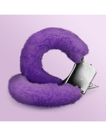 ESPOSAS DE FELPA LOVE CUFFS CRUSHIOUS MORADAS