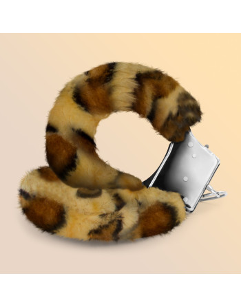 ALGEMAS DE PELUCHE LOVE CUFFS CRUSHIOUS LEOPARDO