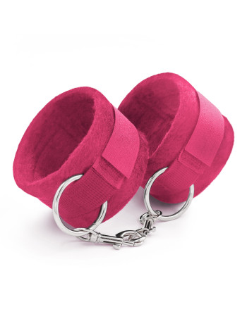 ESPOSAS DE VELCRO TOUGH LOVE CON CADENA DE 40CM EXTRA CRUSHIOUS ROSA