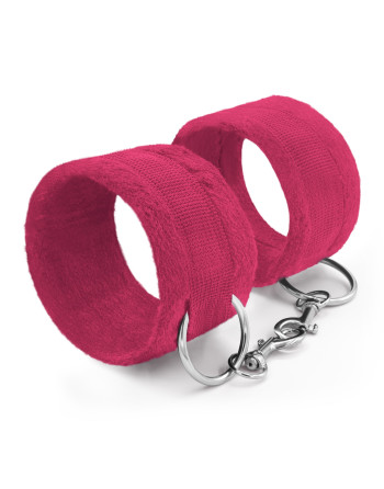 ESPOSAS DE VELCRO TOUGH LOVE CON CADENA DE 40CM EXTRA CRUSHIOUS ROSA