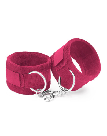 ESPOSAS DE VELCRO TOUGH LOVE CON CADENA DE 40CM EXTRA CRUSHIOUS ROSA