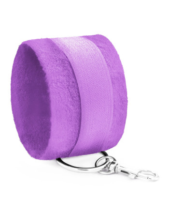 ALGEMAS DE VELCRO TOUGH LOVE COM CORRENTE DE 40CM EXTRA CRUSHIOUS ROXO