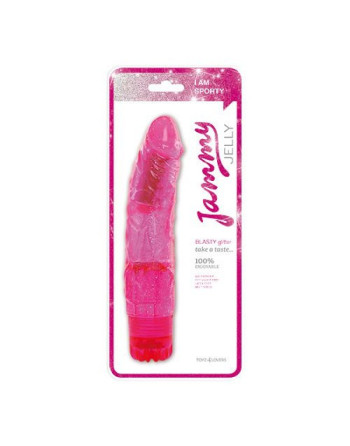 VIBRADOR JAMMY JELLY BLASTY GLITTER