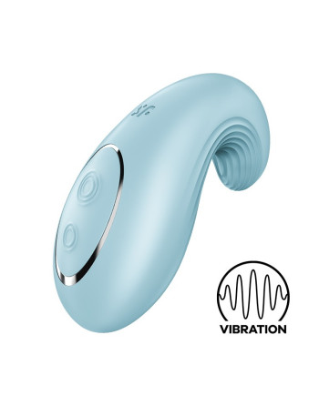 ESTIMULADOR DIPPING DELIGHT AZUL CLARO SATISFYER