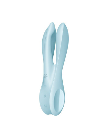 VIBRADOR THREESOME 1 AZUL SATISFYER