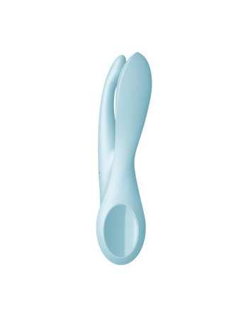 VIBRADOR THREESOME 1 AZUL SATISFYER