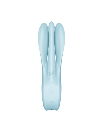 VIBRADOR THREESOME 1 AZUL SATISFYER