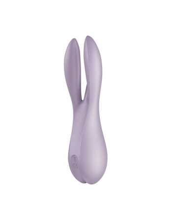 VIBRADOR THREESOME 2 LILÁS SATISFYER