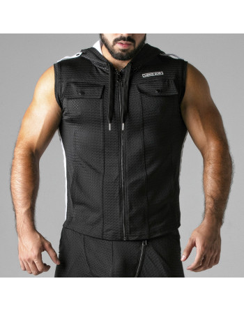 CHALECO LOOK AT HARDER HOODY BLANCO LOCKER GEAR