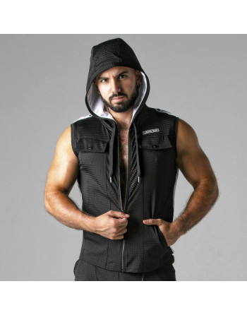 CHALECO LOOK AT HARDER HOODY BLANCO LOCKER GEAR