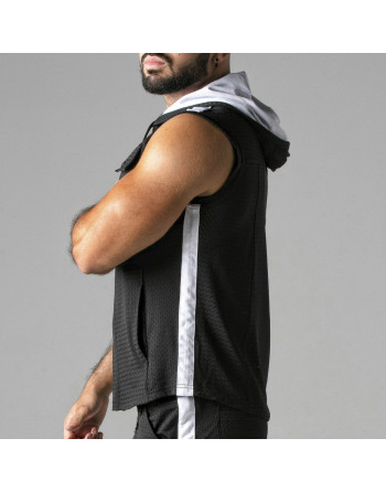 CHALECO LOOK AT HARDER HOODY BLANCO LOCKER GEAR