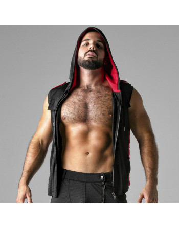 CHALECO LOOK AT HARDER HOODY ROJO LOCKER GEAR