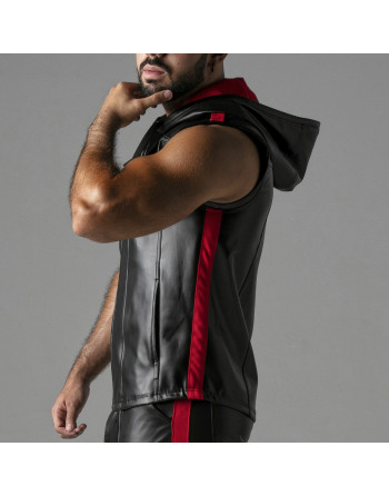 COLETE MASSIVE RUDE HOODY VERMELHO LOCKER GEAR